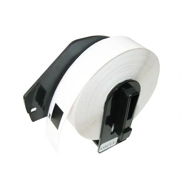DK11203 File Folder Label Tape Cartridge With Holder (17MM X 87MM)